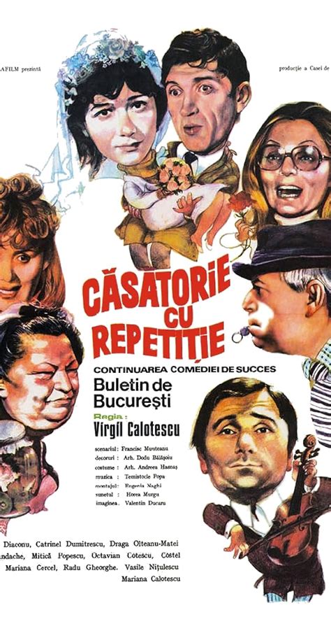 Casatorie cu repetitie (1985) film online,Virgil Calotescu,Mircea Diaconu,Catrinel Dumitrescu,Draga Olteanu Matei,Octavian Cotescu